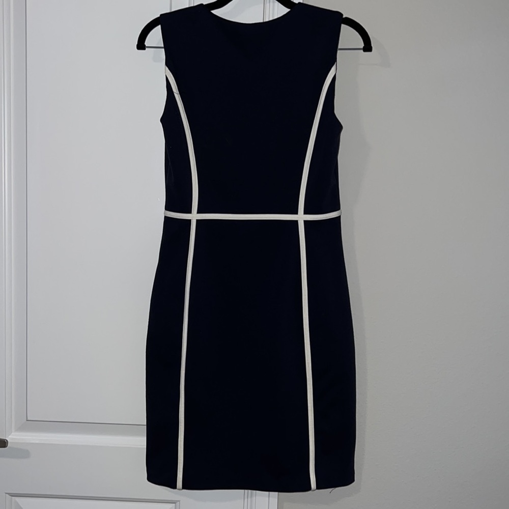 New York & Company - navy blue dress- size XS (fits like a small) - Picture 2 of 5